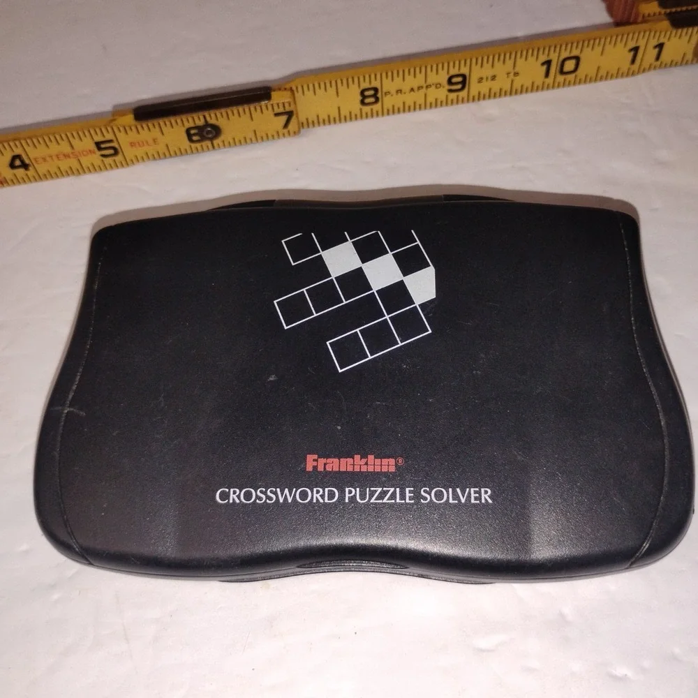 Franklin Handheld Electronic Crossword Puzzle Solver CWP-206 Tested‎ & Working